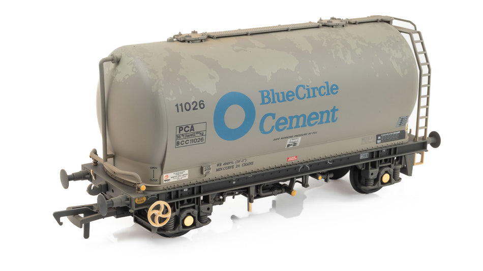 38-650B Bachmann PCA Metalair Bulk Powder Wagon Blue Circle Cement