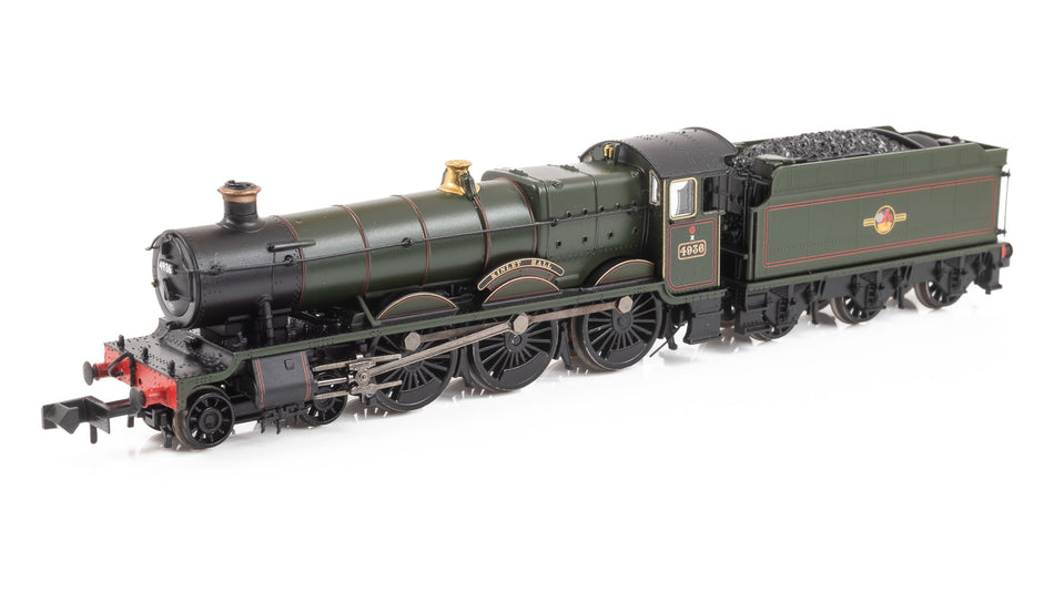 372-011 Graham Farish GWR 49XX 4936 Kinlet Hall BR Lined Green