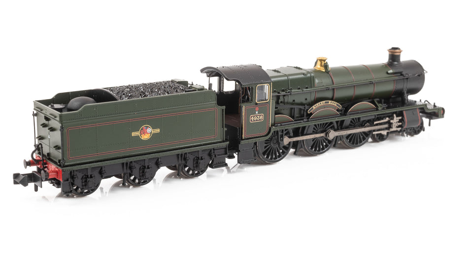 372-011SF Graham Farish GWR 49XX 4936 Kinlet Hall BR Lined Green