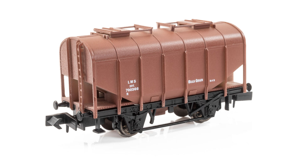 2F-036-059 Dapol Bulk Grain Hopper - LMS Bauxite - 700366