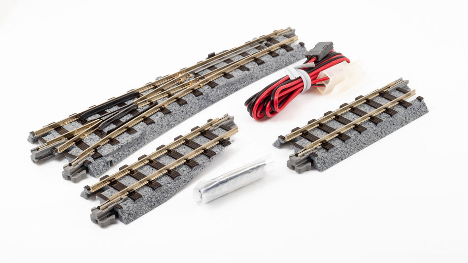 52-300 Kato Unitrack Narrow Gauge Left Hand Electric Turnout number 4