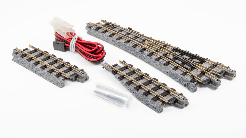 52-301 Kato Unitrack Narrow Gauge Right Hand Electric Turnout number 4