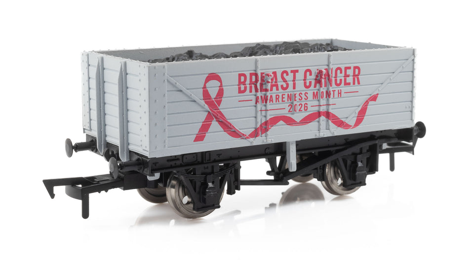 GVBCAM26 Dapol 7 Plank Open Wagon - Breast Cancer Awareness Month 2026