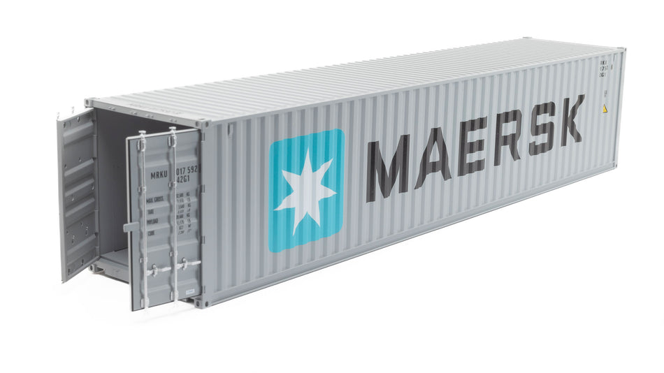7F-028-201 Dapol 40ft Container Maersk MRKU 017592 8 42G1