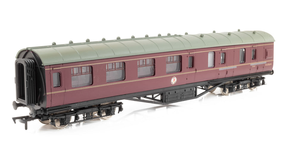 4P-010-451 Dapol 57ft Stanier Corridor Brake Composite M5750M BR