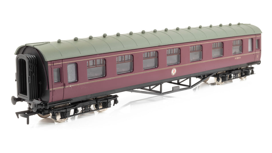 4P-010-601 Dapol 60ft Stanier Corridor Composite M3894M BR Lined