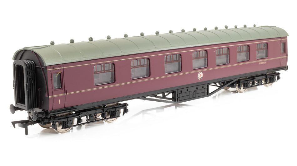 4P-010-601 Dapol 60ft Stanier Corridor Composite M3894M BR Lined