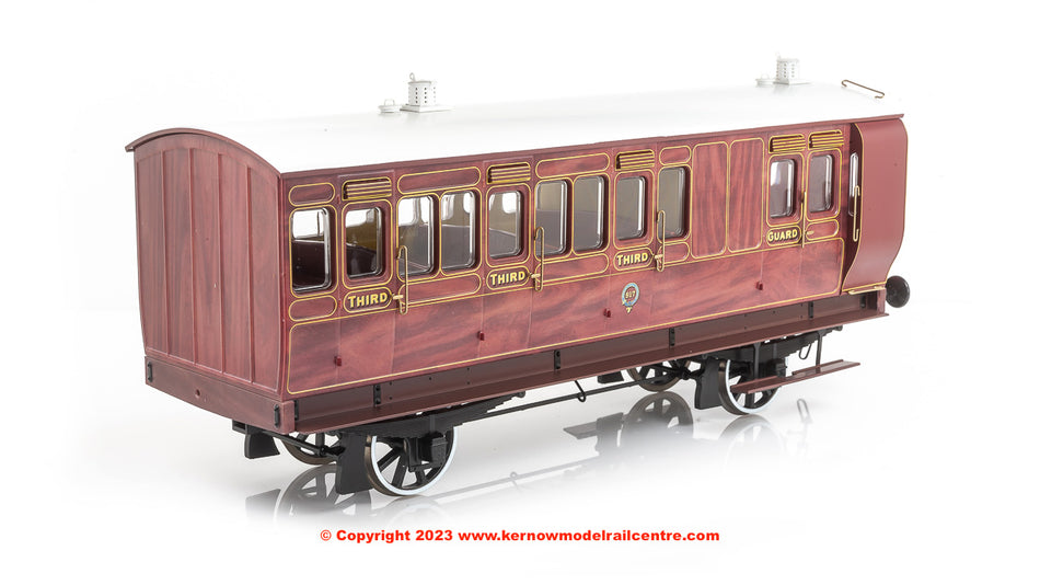 7P-020-001 Dapol Stroudley 4 Wheel Suburban Oil Lit Brake 3rd