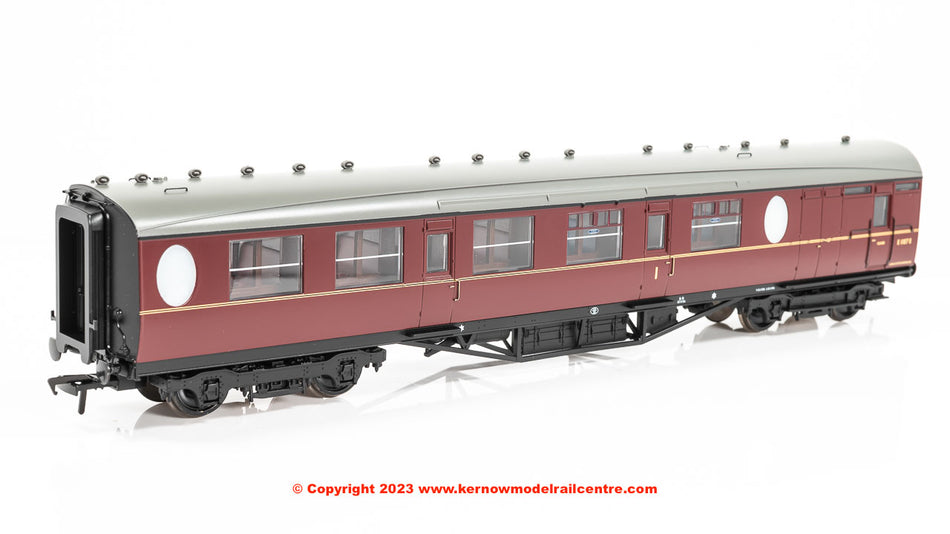 34-437 Bachmann LNER Thompson Brake Composite Corridor BR Maroon
