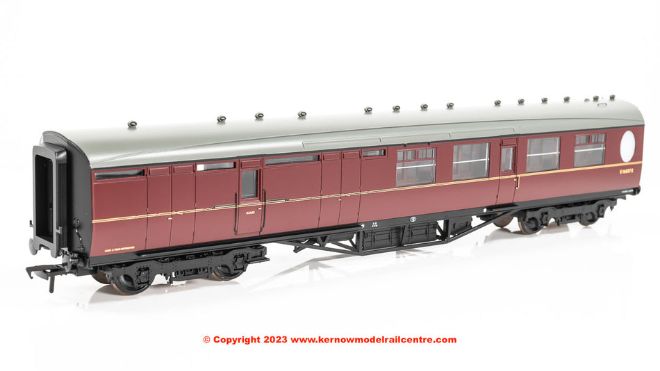 34-462 Bachmann LNER Thompson Brake Second Corridor BR Maroon
