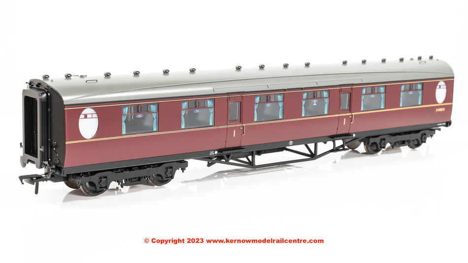 34-487A Bachmann LNER Thompson First Corridor BR Maroon