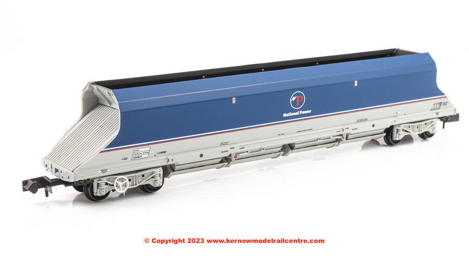 373-811A Graham Farish HKA Bogie Hopper 'National Power' Blue
