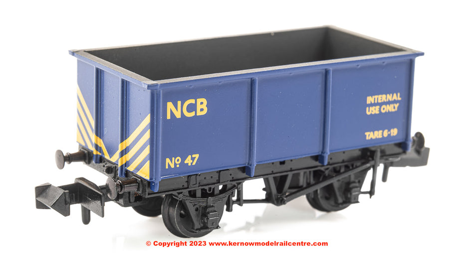 377-282A Graham Farish BR 27T Steel Tippler Wagon NCB Blue