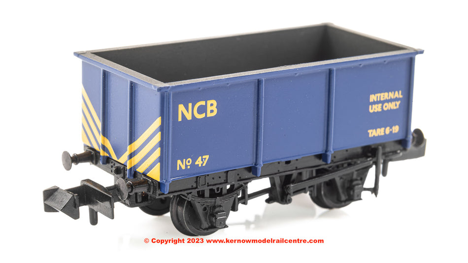 377-282A Graham Farish BR 27T Steel Tippler Wagon NCB Blue