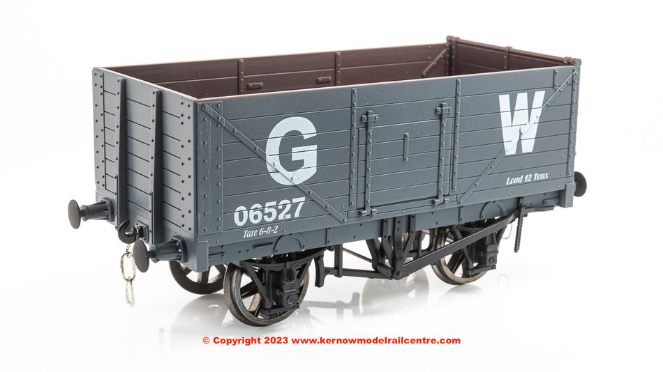 7F-071-048 Dapol 7 Plank Open Wagon number 06527 GWR Grey