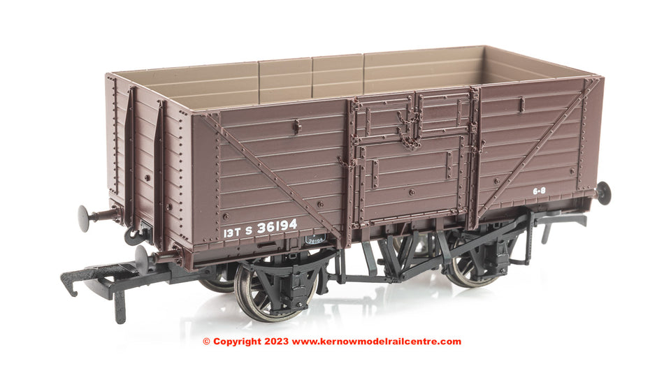 940026 Rapido D1379 8 Plank Open Wagon No. S36194 SR Brown