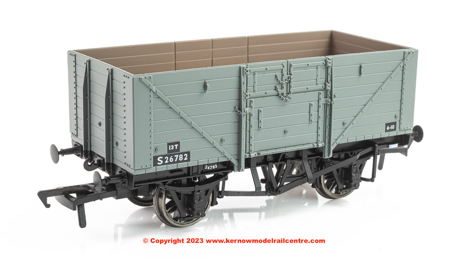 940029 Rapido D1400 8 Plank Open Wagon No. S26782 BR Grey