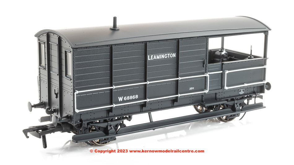 918006 Rapido GWR Dia.AA20 Toad Brake Van - W68868 - BR Grey