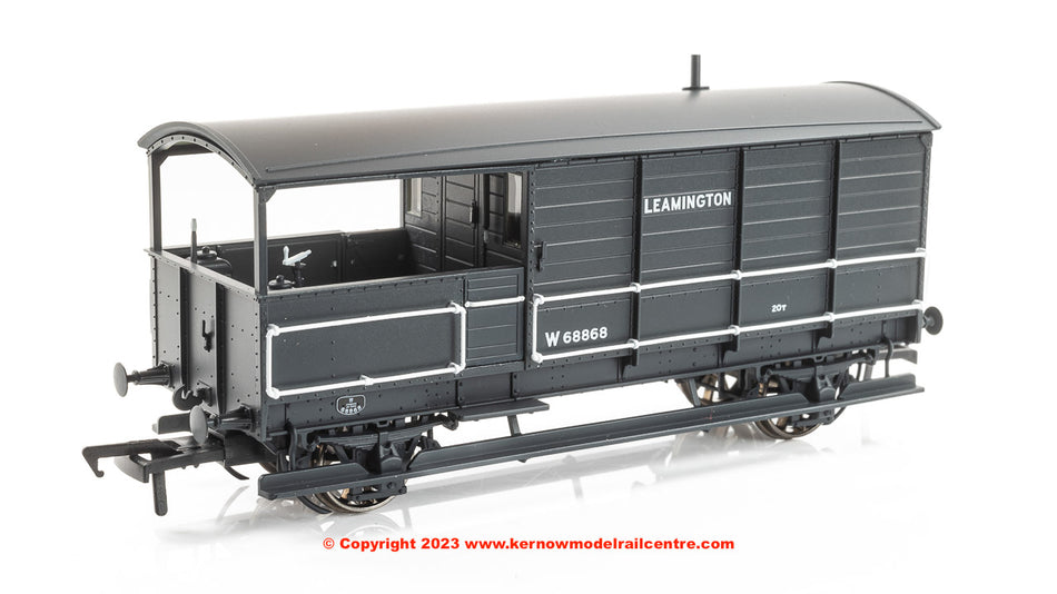 918006 Rapido GWR Dia.AA20 Toad Brake Van - W68868 - BR Grey