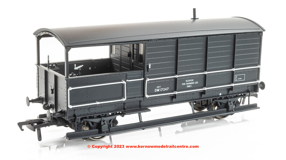 918009 Rapido GWR Dia.AA20 Toad Brake Van DW17247 BR Grey