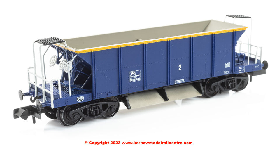 377-005 Graham Farish BR YGB Bogie Hopper Wagon Mainline Blue