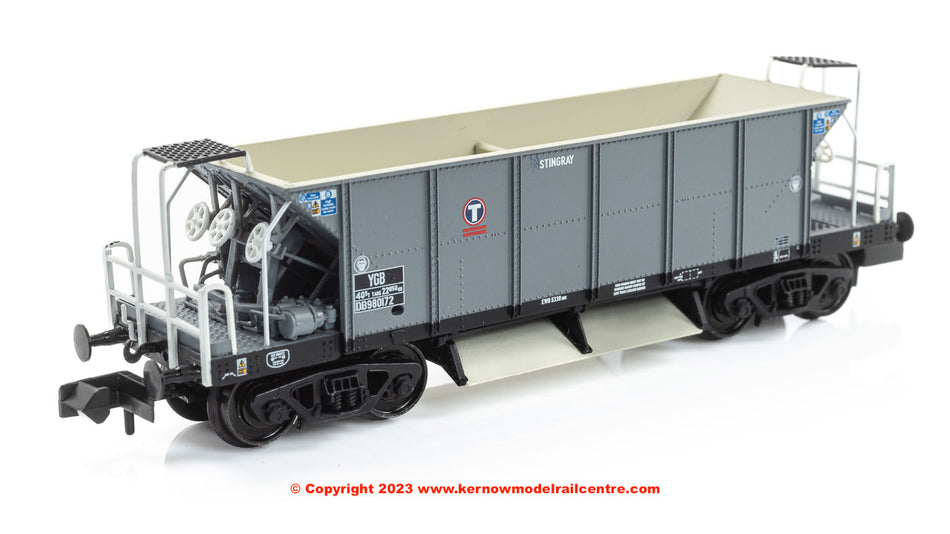 377-006 Graham Farish BR YGB Stingray Bogie Hopper Wagon