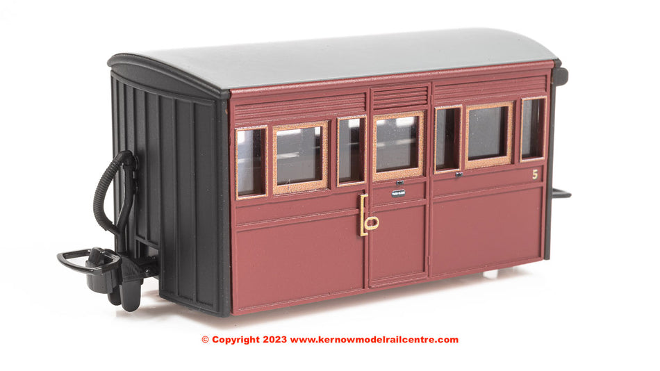 GR558C Peco Bug Box Coach - number 5 - 1970s 1980s livery