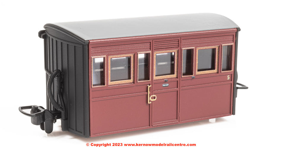 GR558C Peco Bug Box Coach - number 5 - 1970s 1980s livery