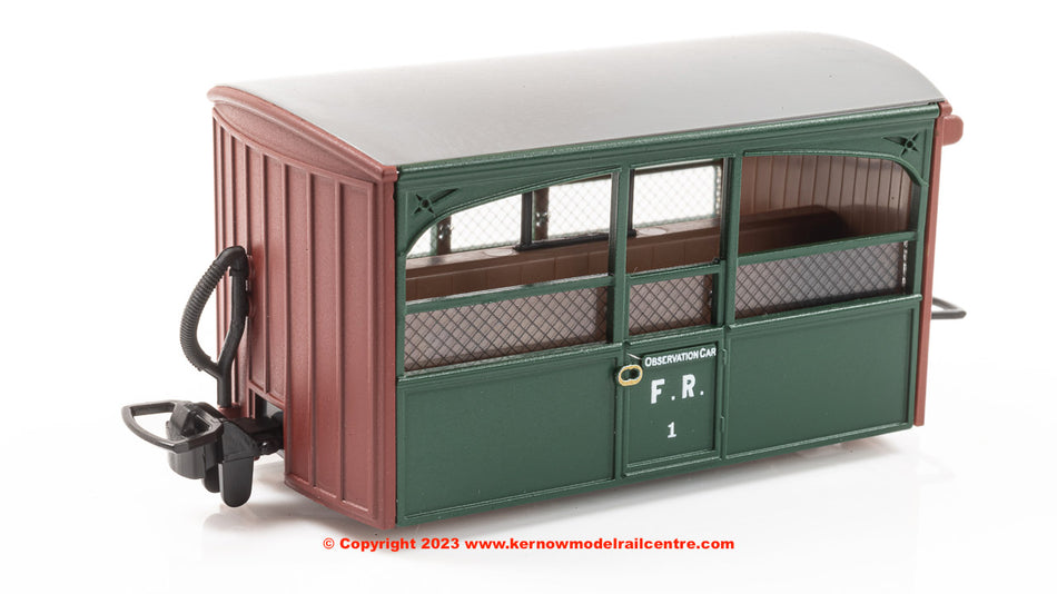 GR562 Peco Bug Box Coach - Zoo Car - Colonel Stephens livery