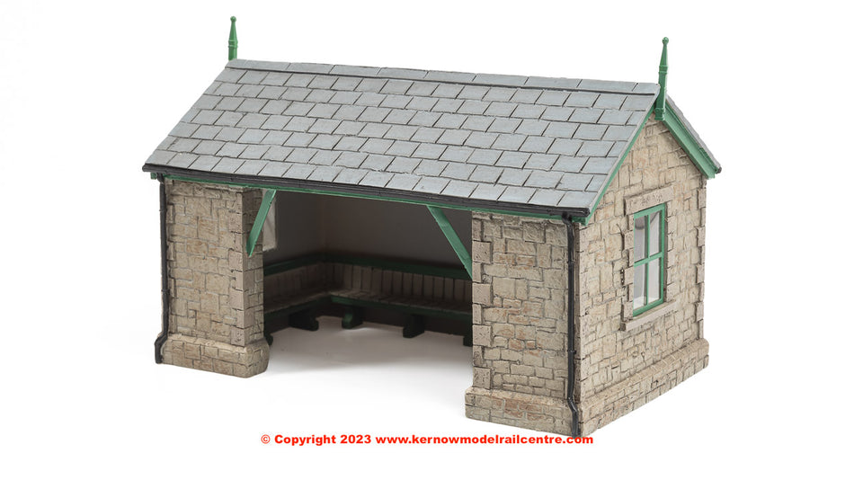 44-171Z Bachmann Scenecraft LSWR North Cornwall Waiting Shelter