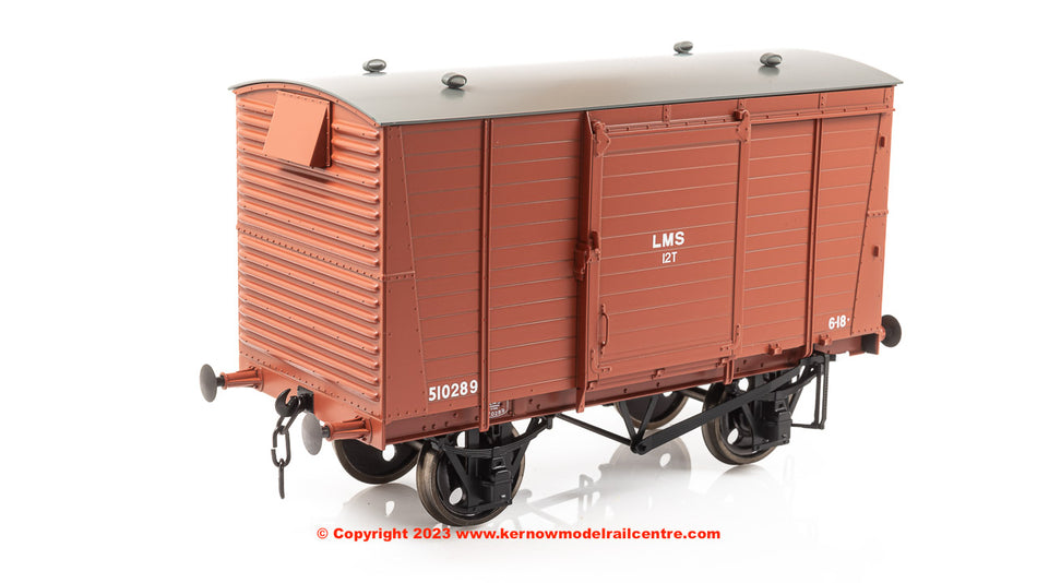 7F-065-002 Dapol LMS Standard 12 Ton Van - Bauxite - 510289