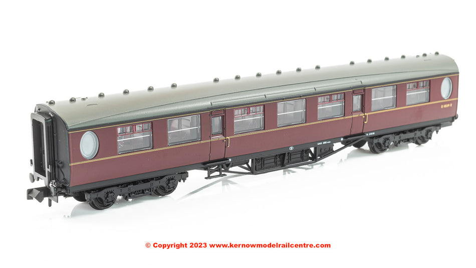 376-252 Graham Farish LNER Thompson Second Corridor BR Maroon