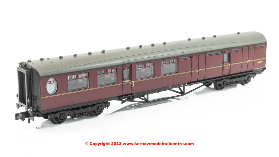 376-277A Graham Farish LNER Thompson Brake 2nd Corridor Maroon