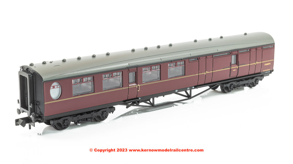 376-277 Graham Farish LNER Thompson Brake Second Corridor Maroon