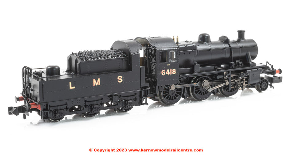 372-627ASF Graham Farish LMS Ivatt 2MT 6418 LMS Black
