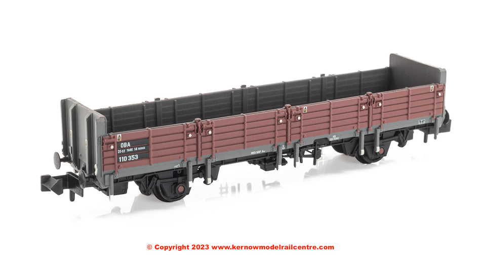 373-625E Graham Farish BR OBA Open Wagon Low Ends EWS
