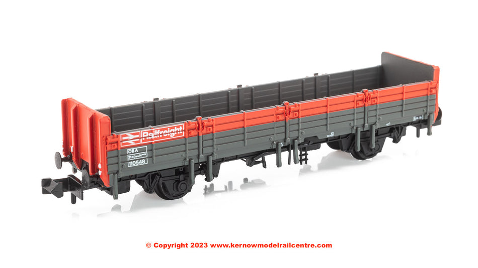 373-626E Graham Farish BR OBA Open Wagon Low Ends BR Railfreight