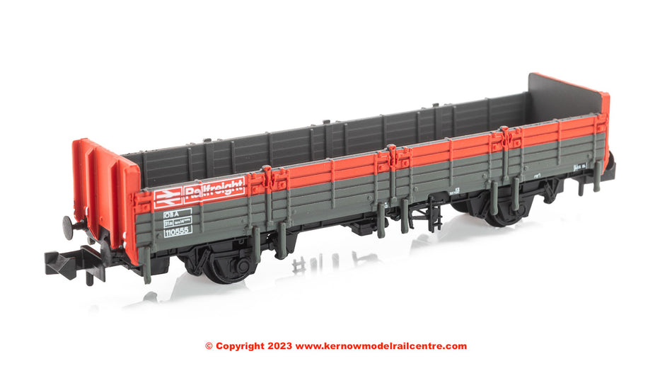 373-626F Graham Farish BR OBA Open Wagon Low Ends BR Railfreight