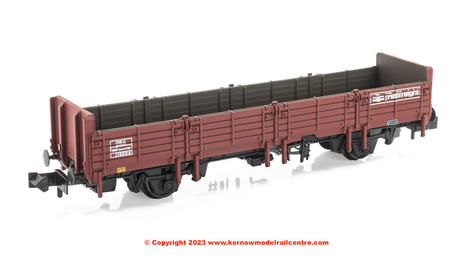 373-629A Graham Farish BR OBA Open Wagon Low Ends BR Brown