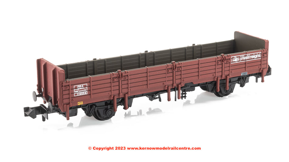 373-629A Graham Farish BR OBA Open Wagon Low Ends BR Brown