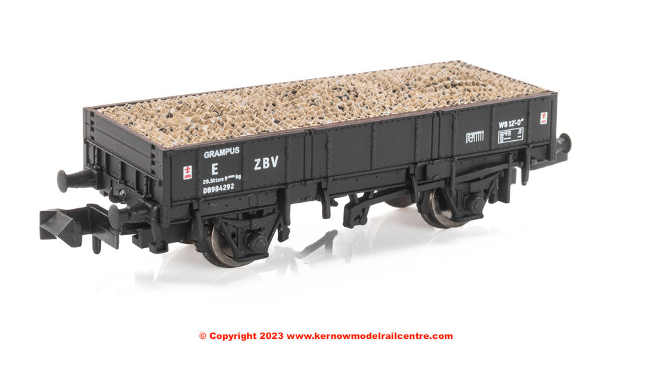 2F-060-014 Dapol Grampus Wagon number DB984292 in BR Black