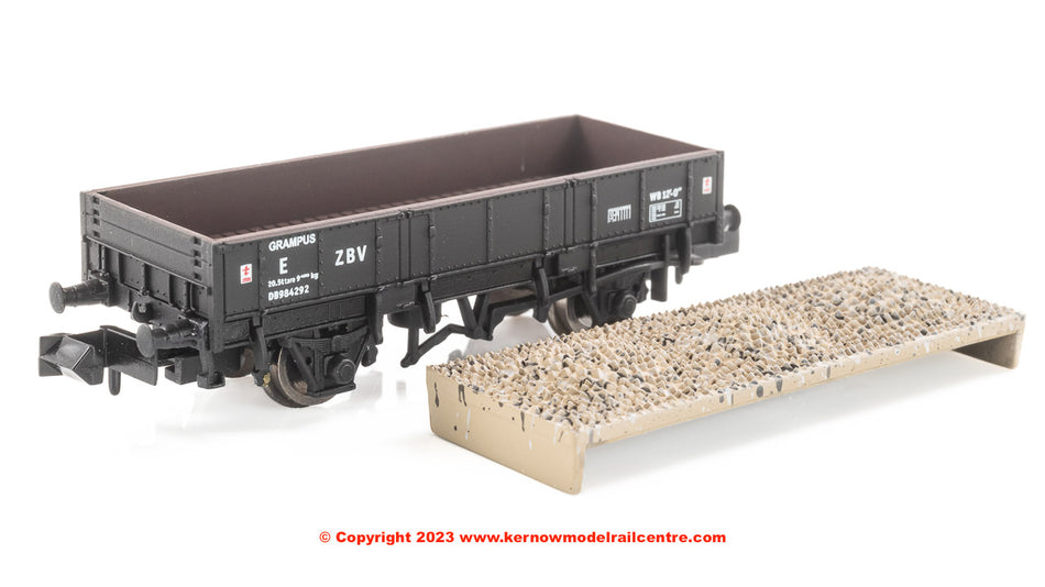 2F-060-014 Dapol Grampus Wagon number DB984292 in BR Black