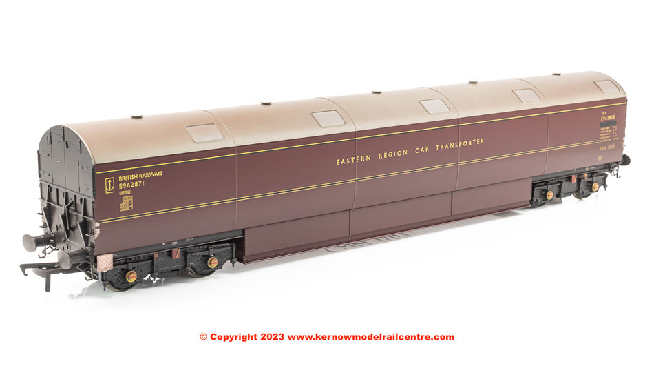 9622 Heljan Newton Chambers Car Transporter Pack - BR Maroon