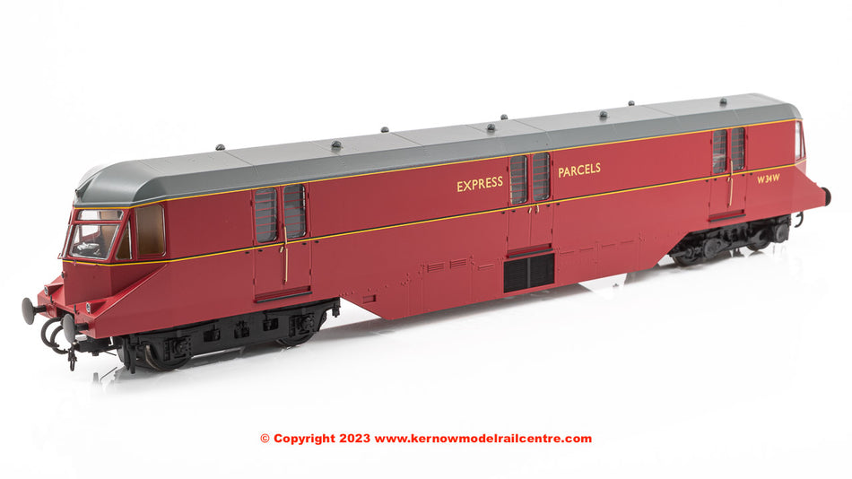 19431 Heljan AEC Parcels Railcar W34W BR Crimson Livery