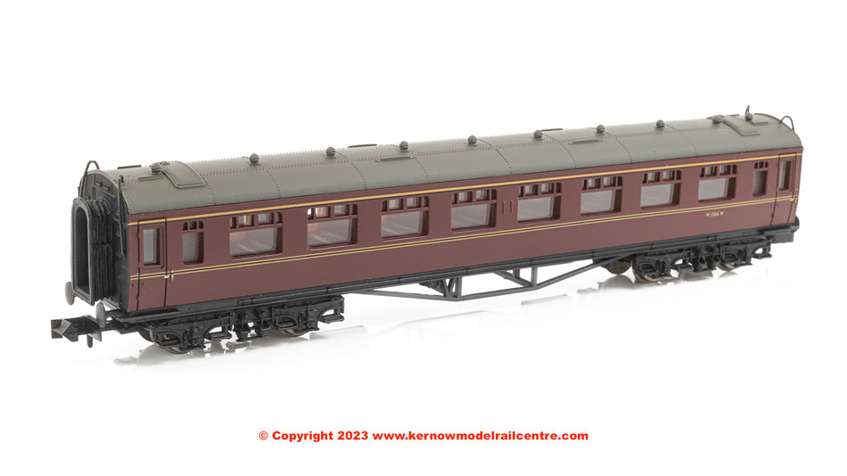 2P-000-107 Dapol Collett Coach BR Second Maroon W506W
