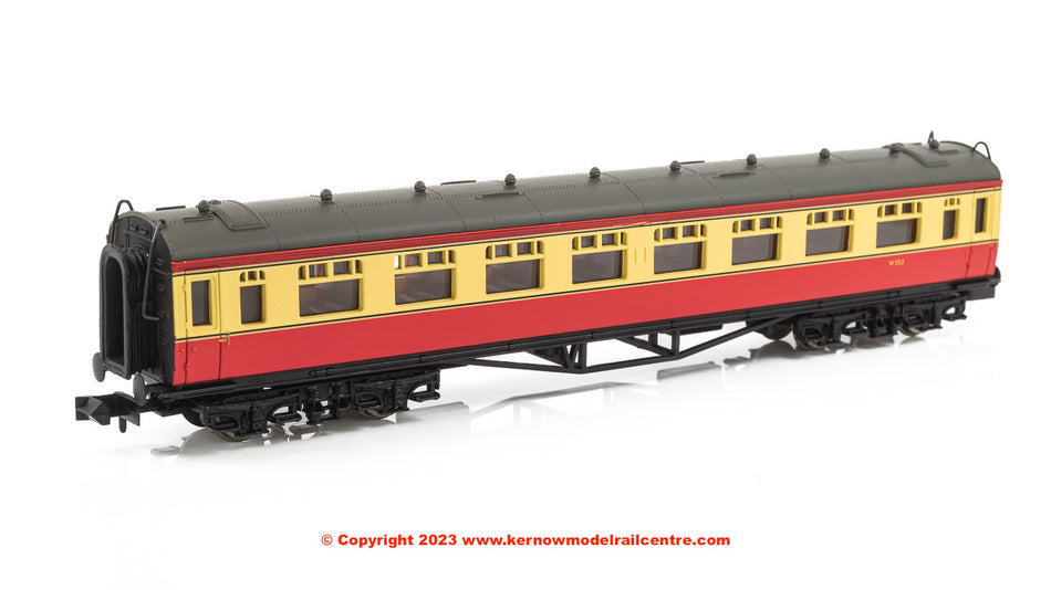 2P-000-135 Dapol Collett Coach BR Crimson/Cream Second W553