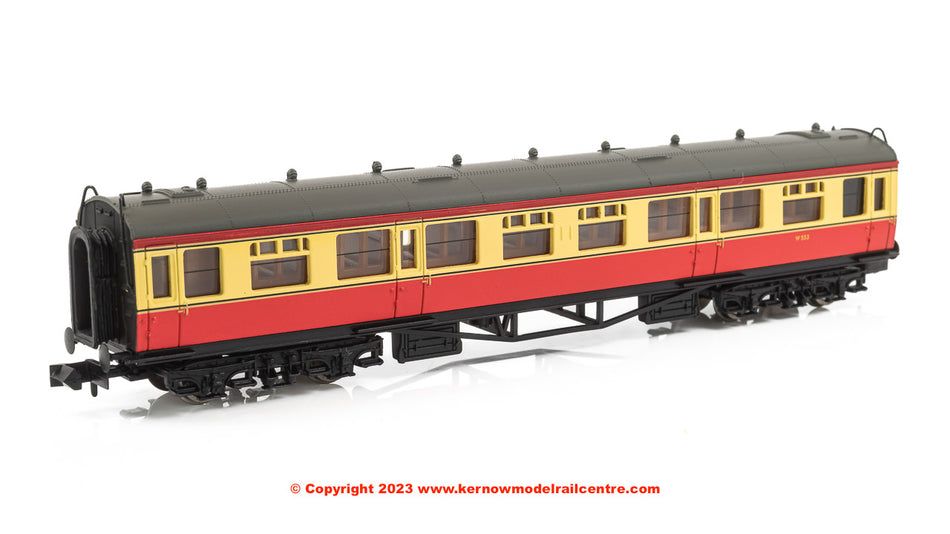 2P-000-135 Dapol Collett Coach BR Crimson/Cream Second W553
