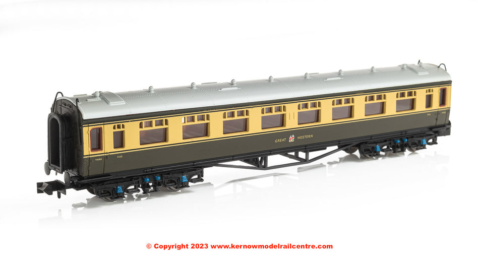 2P-000-160 Dapol Collett Coach Chocolate Cream 3rd Great Western