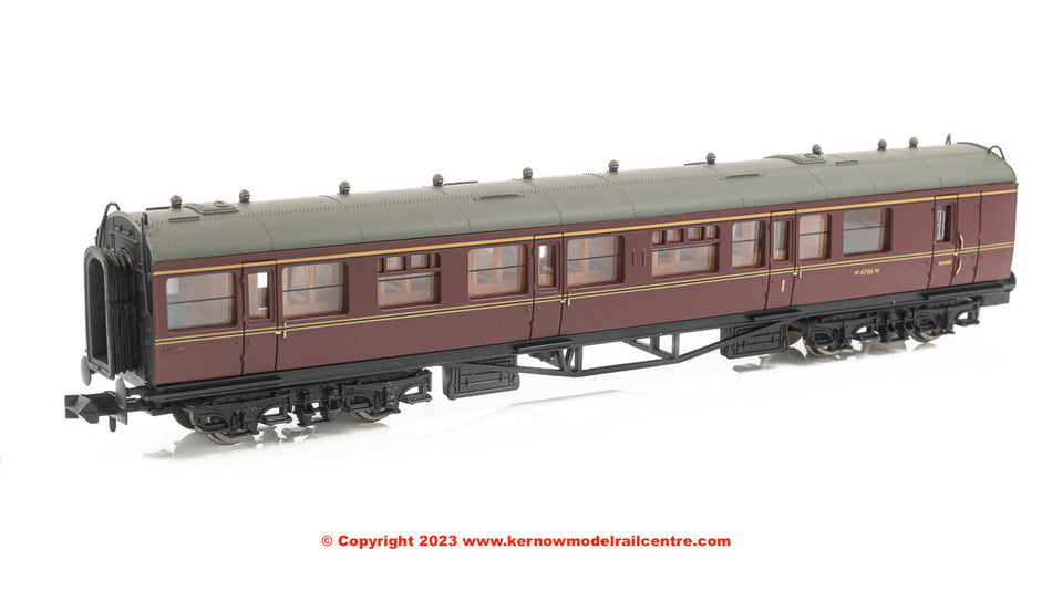 2P-000-204 Dapol Collett Coach BR Brake Composite Maroon W6706W