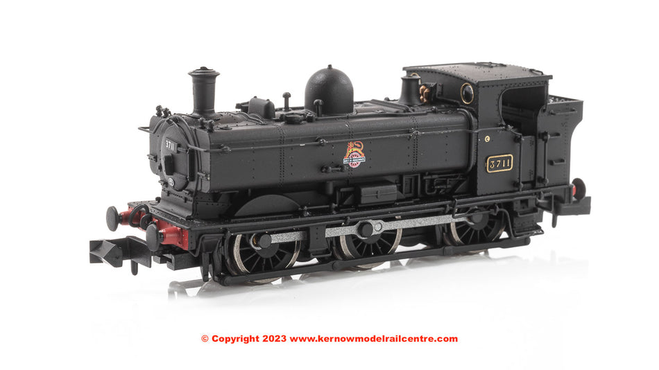 2S-007-033 Dapol 8750 0-6-0 Pannier Tank number 3711 in BR Black